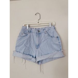 High waisted vintage Lee shorts